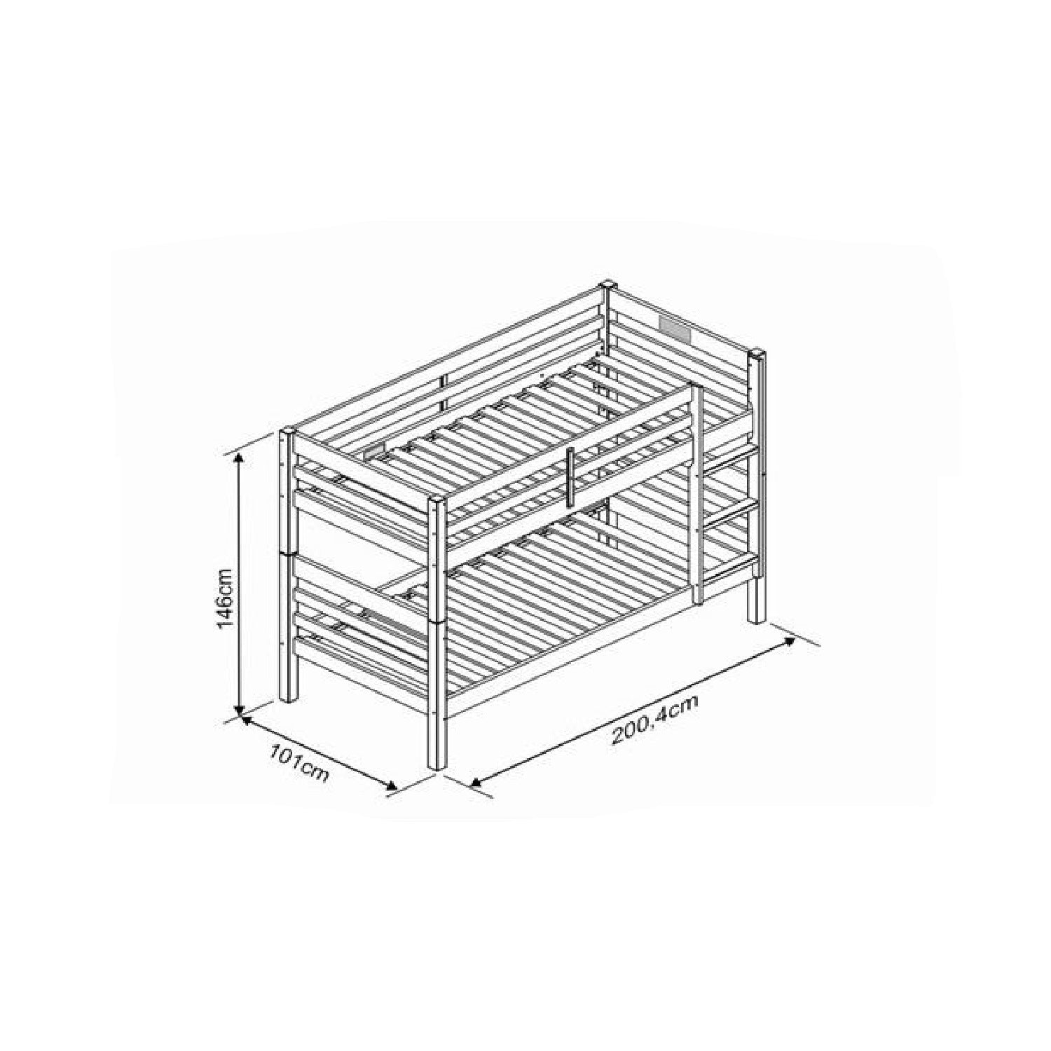 Camarote 0.90 Andy Natural