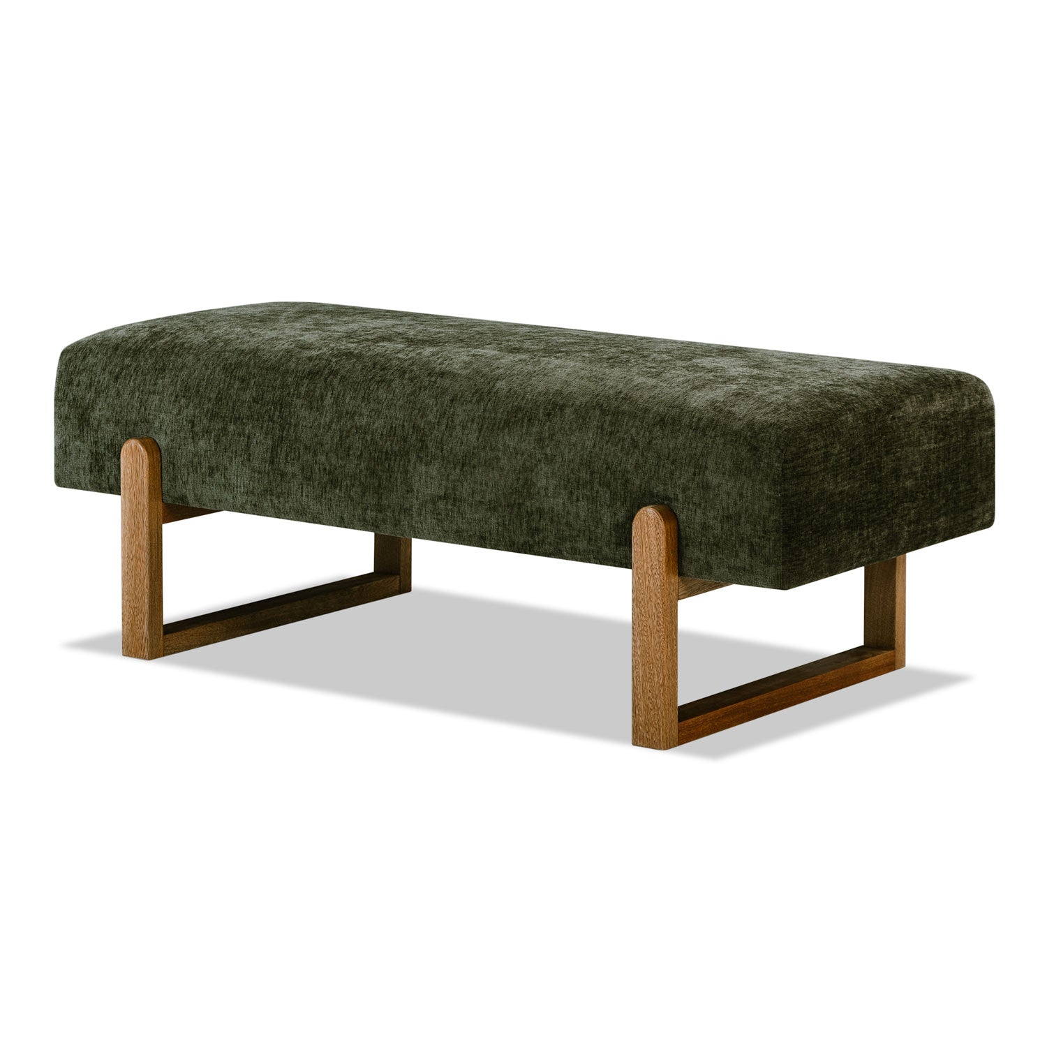 Puff Bonn Lino Verde, Natural