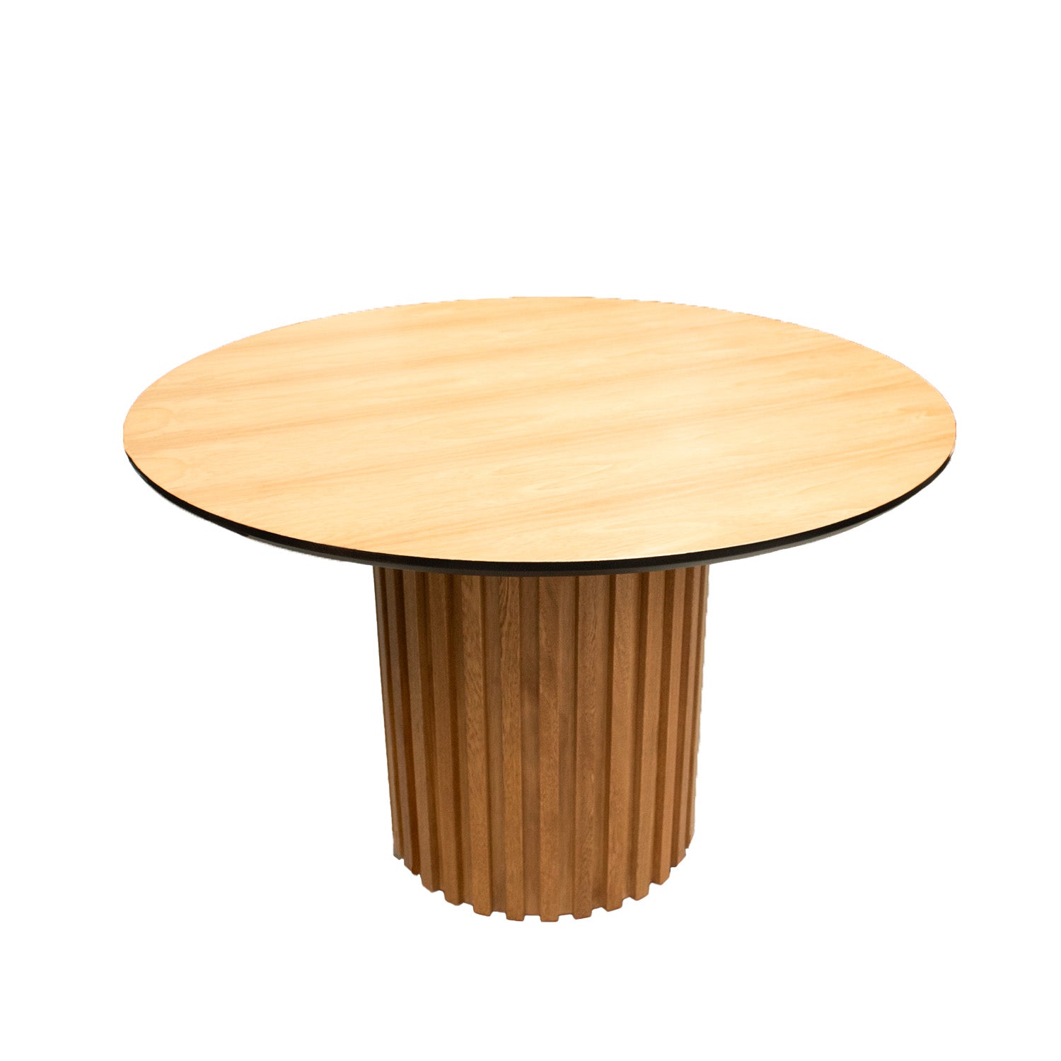 Comedor 4 Puestos Duncan Microfibra Crudo, Natural