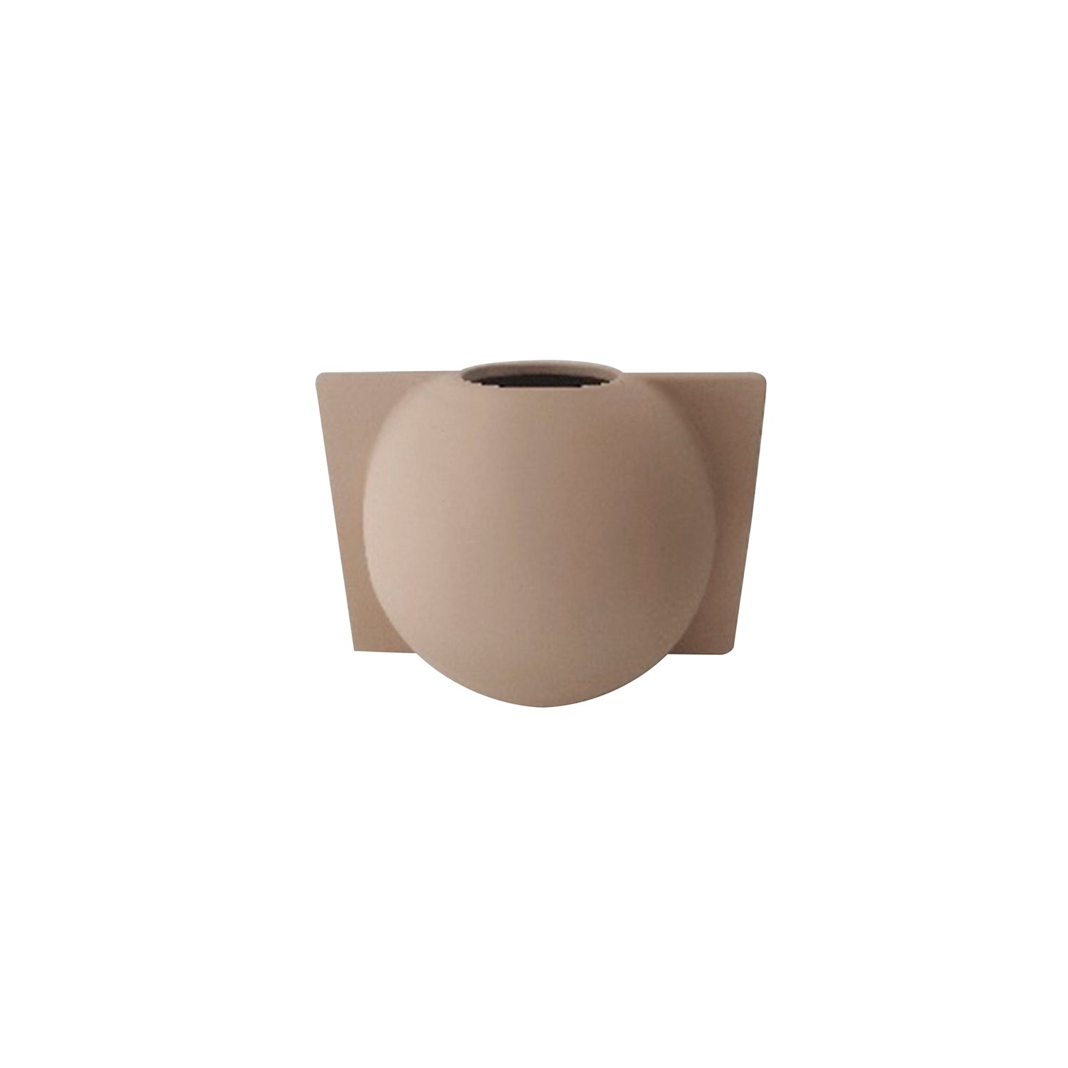 Jarron 20X14Cm Beige Aletas Urbano