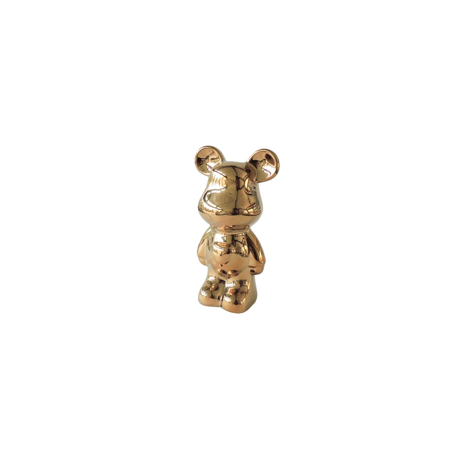 Figura 10X18Cm Oro Oso Reffinato