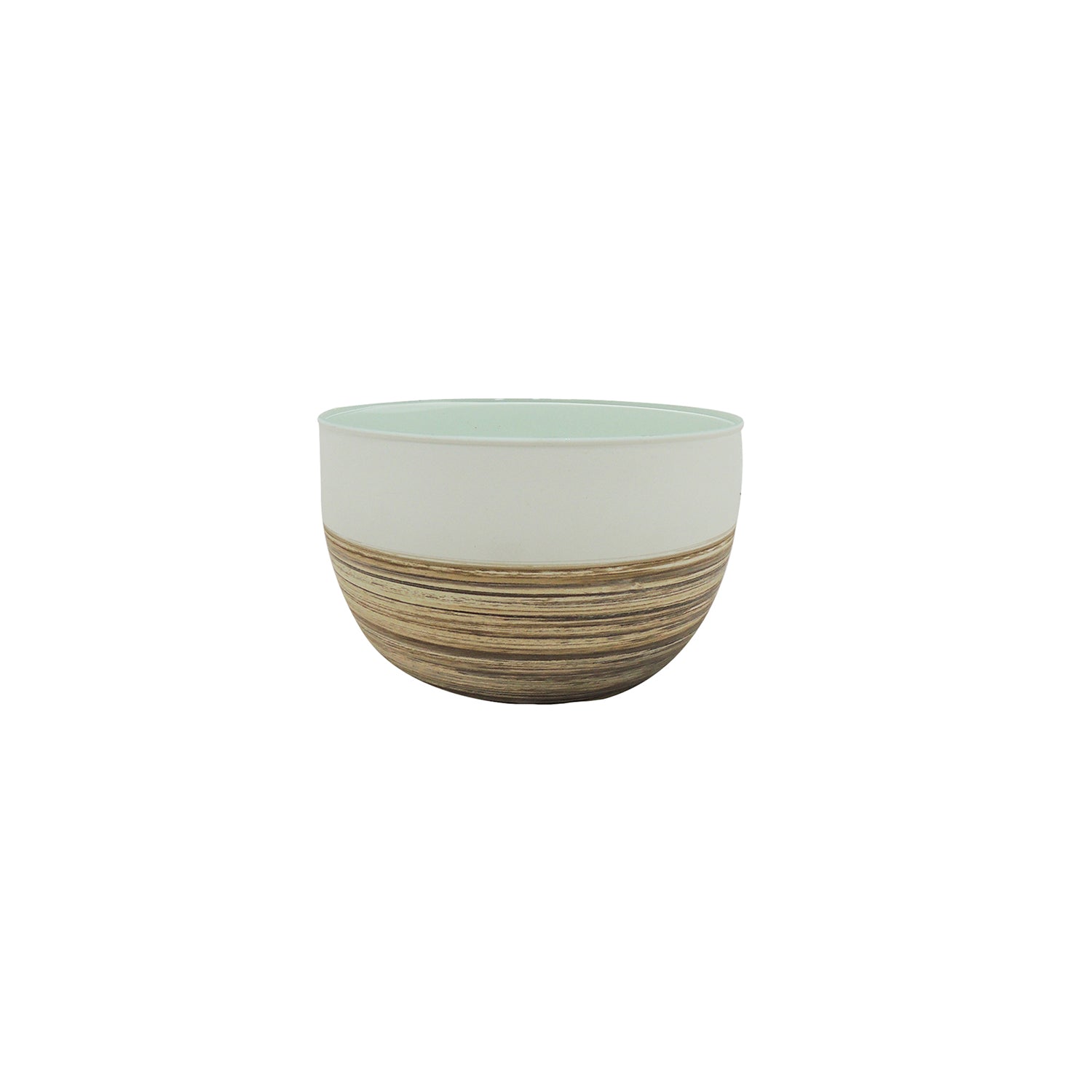 Centro De Mesa 20X12.5 Beige Lineas Lyon