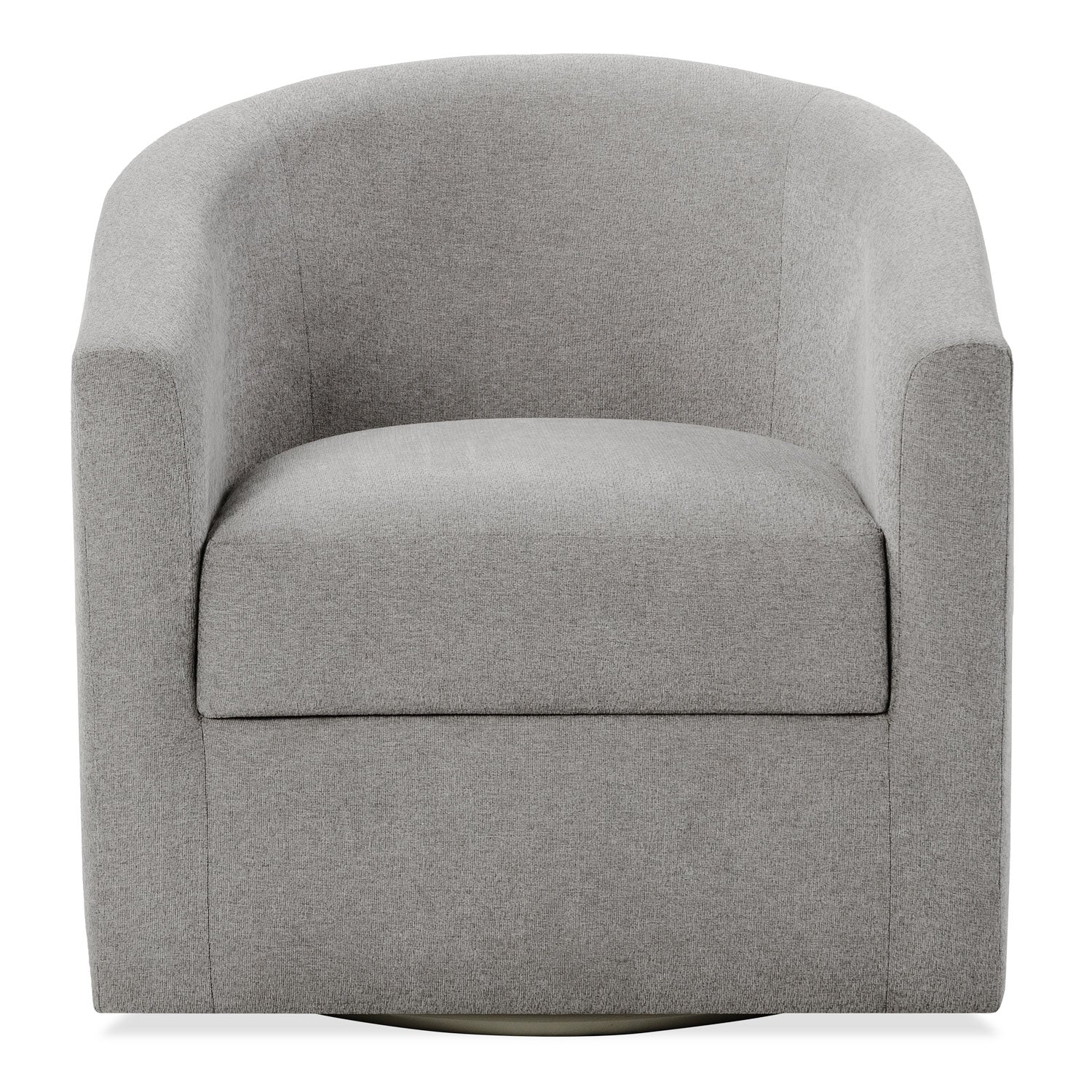 Poltrona Turin Lino Logan Gris, Giratoria