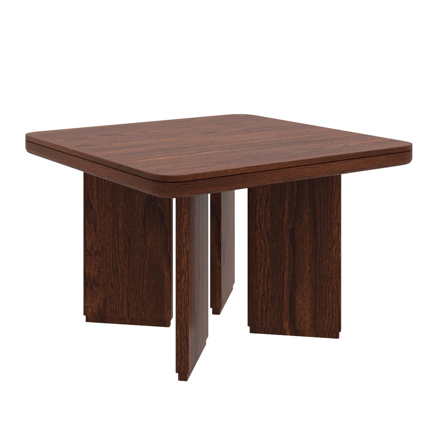 Mesa De Centro  Dereck Natural Oscuro 38.3x60x60