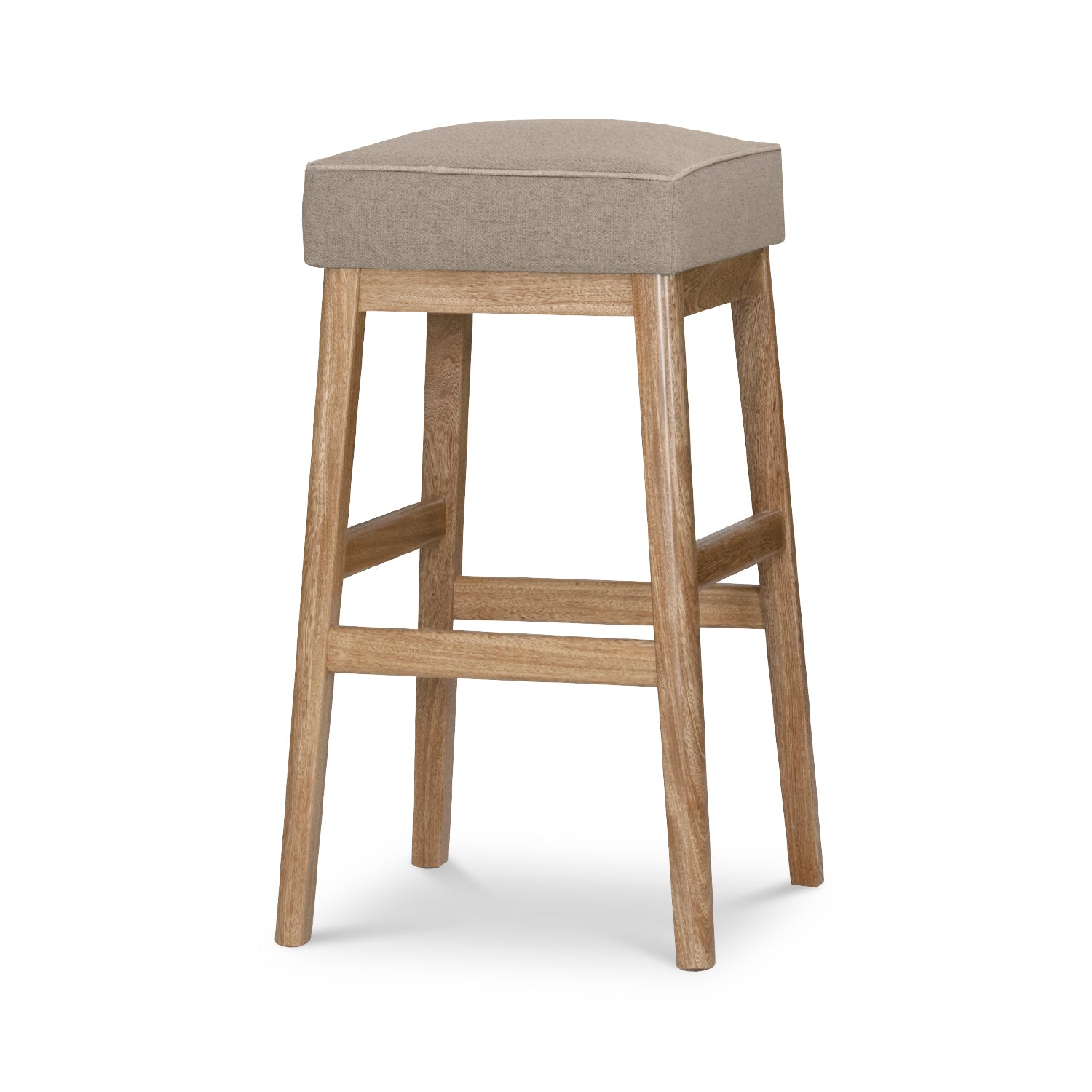 Silla Para Barra Dalton Eurolino Vitore Trigo, Natural