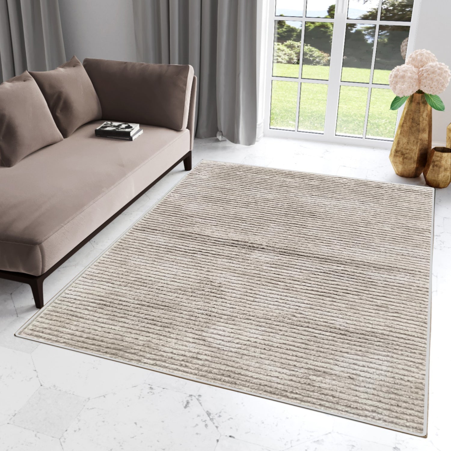 Alfombra 120X170 Monaco 300 Beige