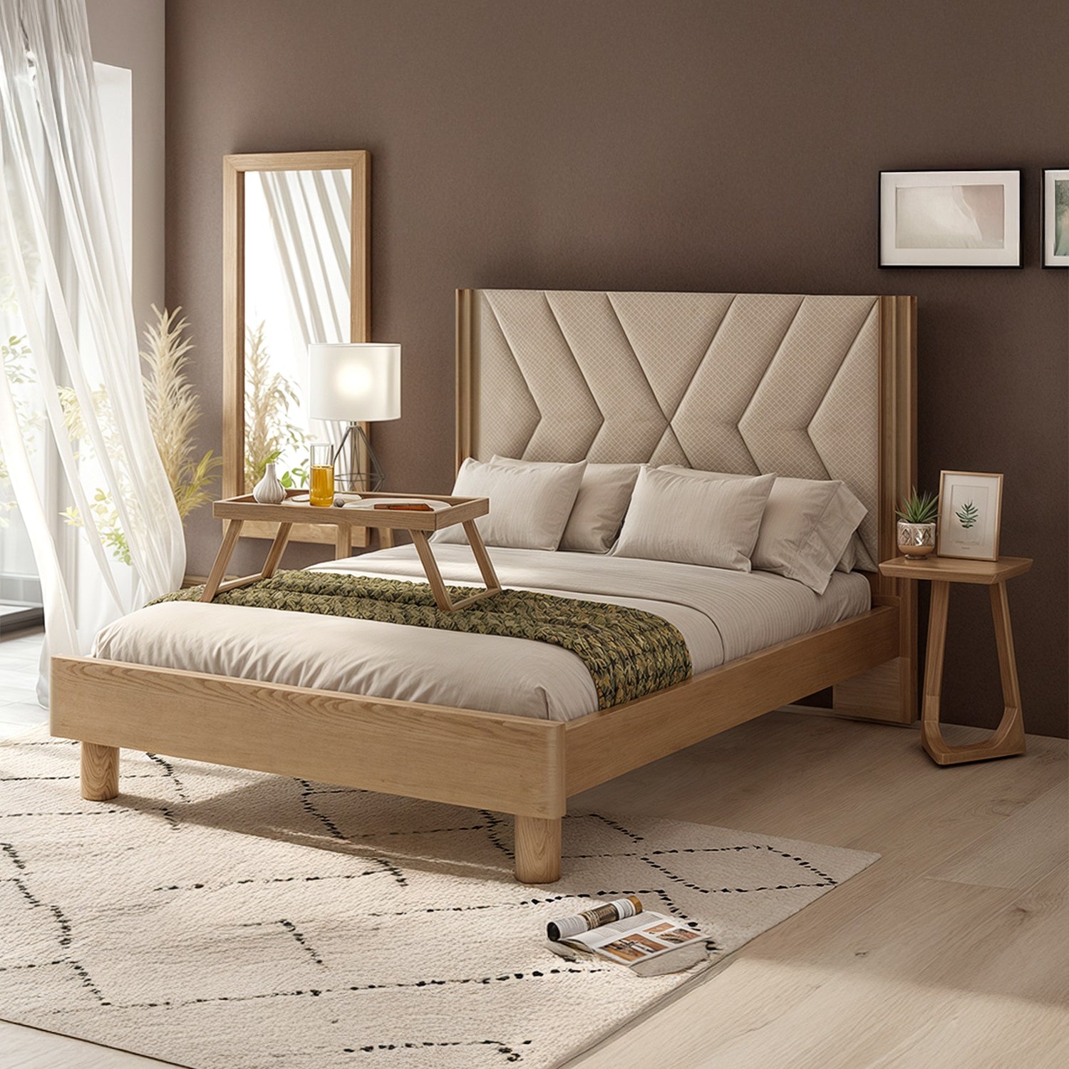 Alcoba King Artemisa Eurolino Marfil, Natural