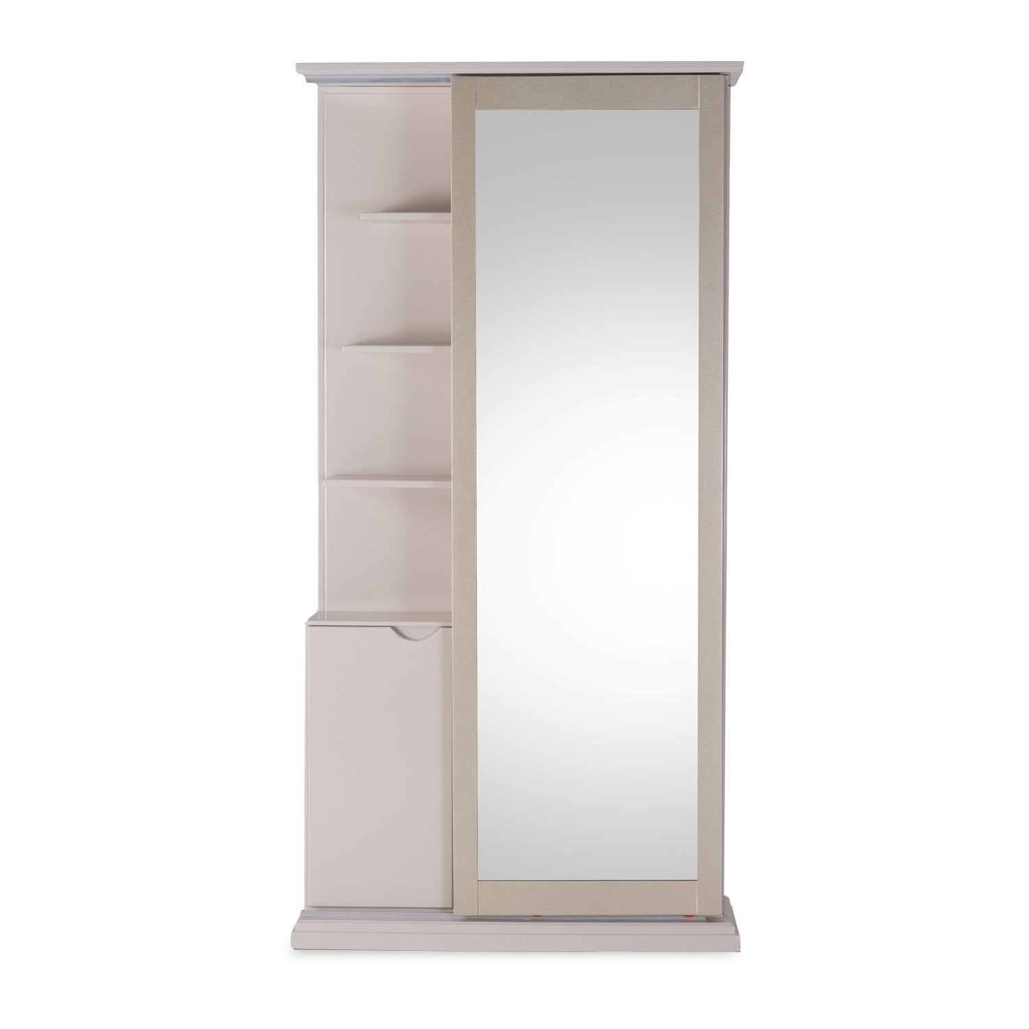 Tocador Romantic Off White, Champaña