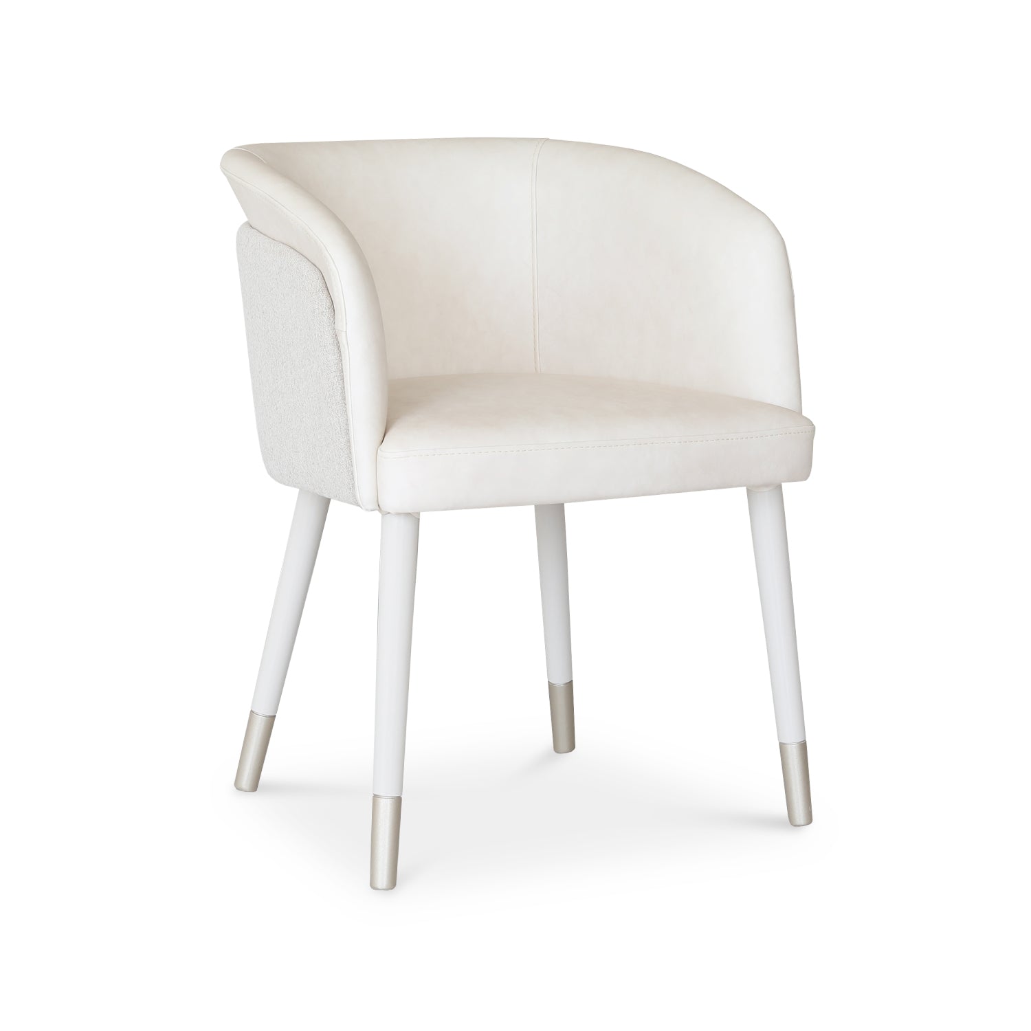 Comedor 4 Puestos Ginebra Eurolino Blanco, Off White y Champaña