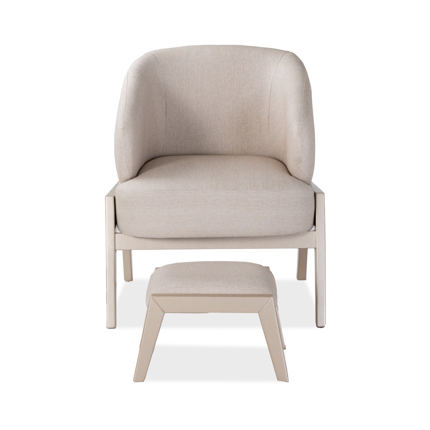 Poltrona Milan Eurolino Marbella Marfil, Champaña
