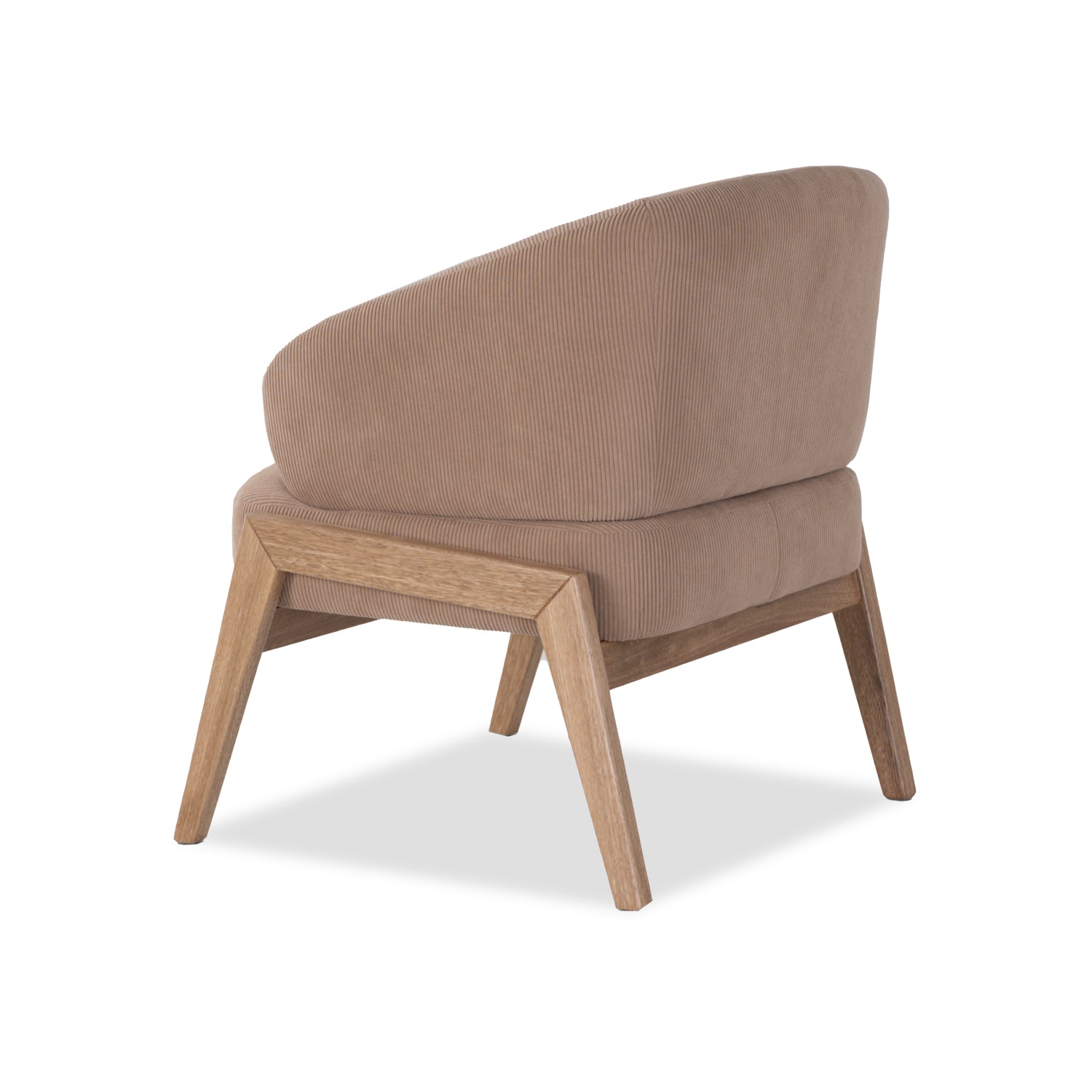 Poltrona Milan Recoleta Mocca, Natural