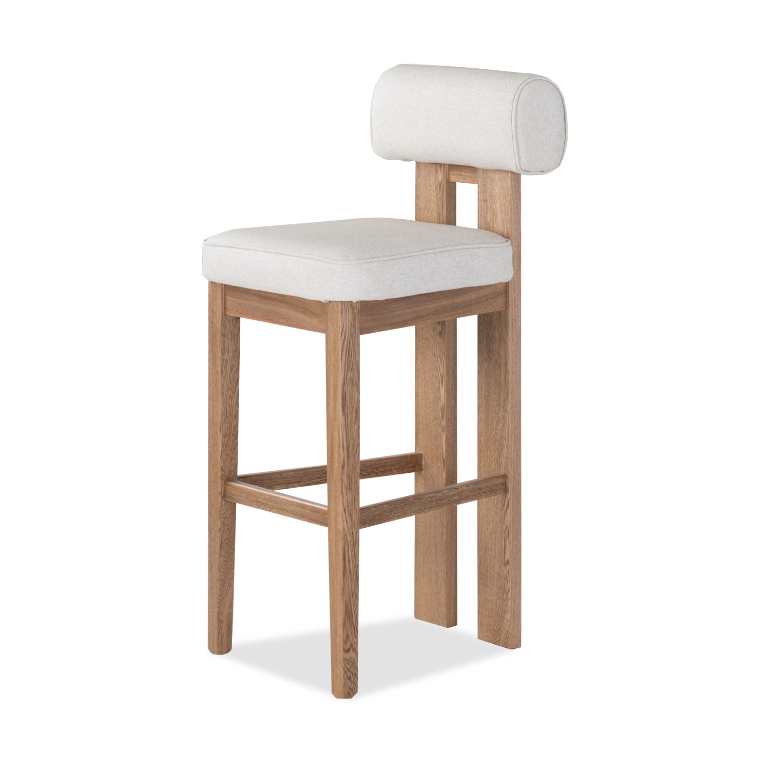 Silla Para Barra Nova Vitore Marfil, Natural