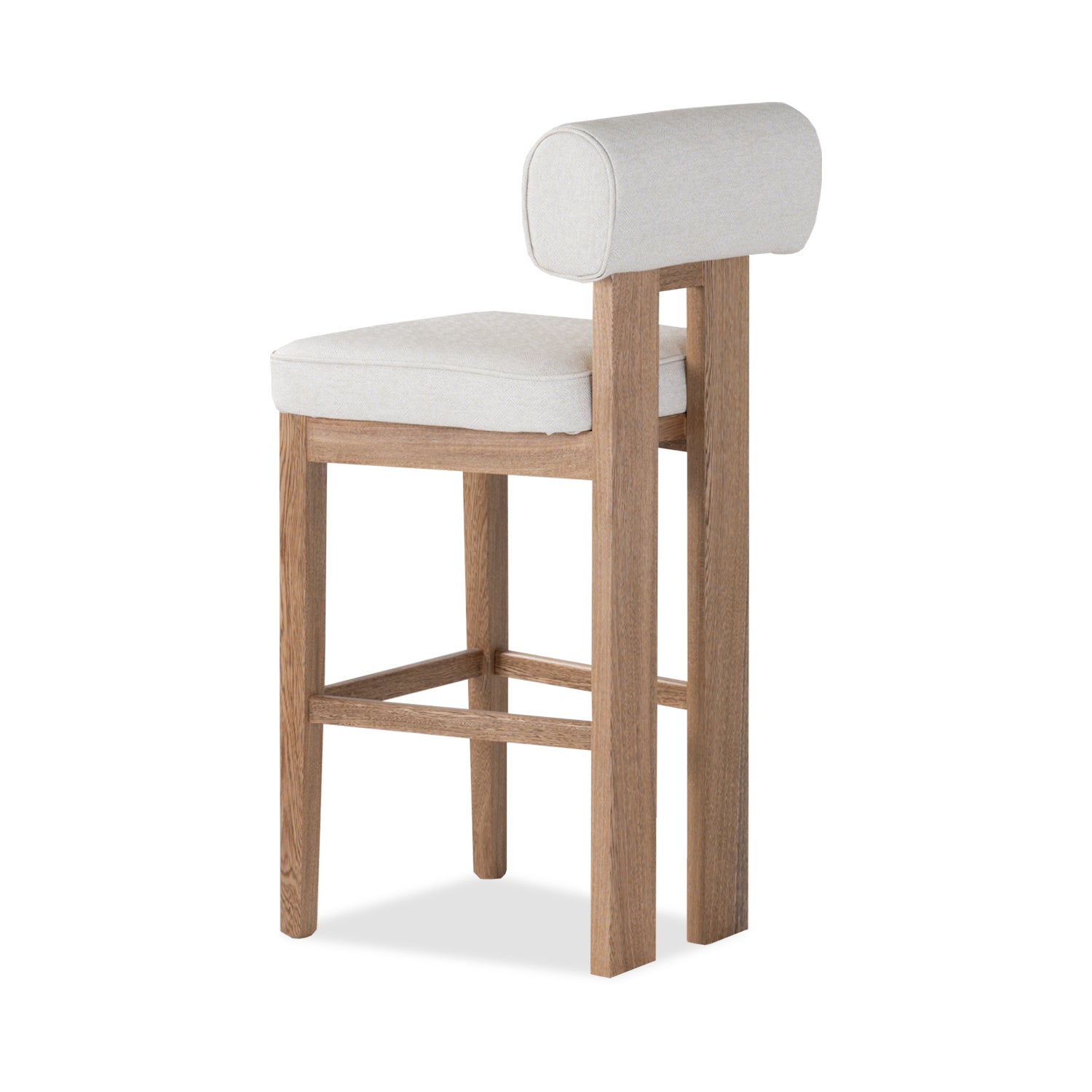 Silla Para Barra Nova Vitore Marfil, Natural