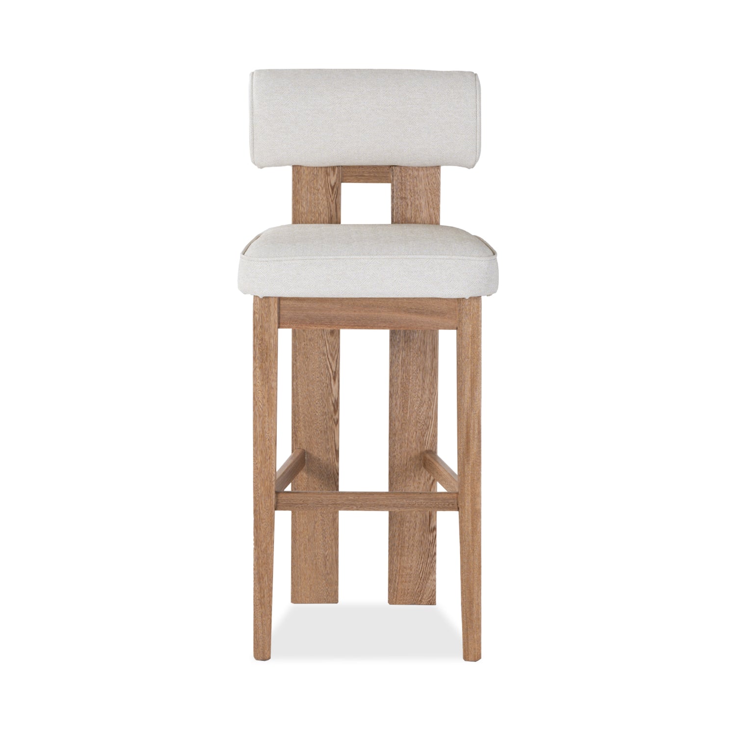 Silla Para Barra Nova Vitore Marfil, Natural