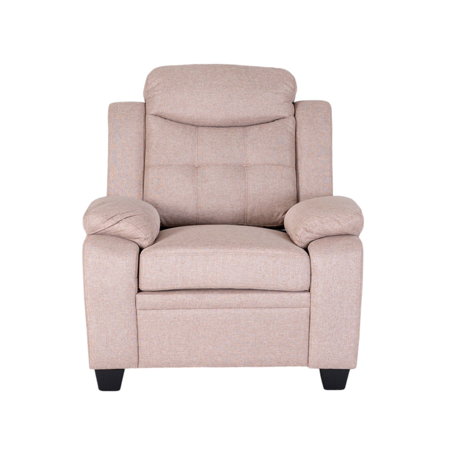 Sofa 1 Puesto Grecia Lino Beige