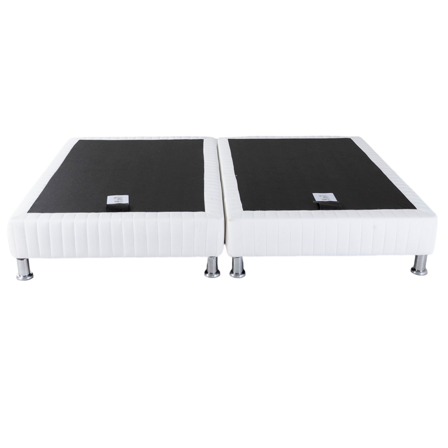 Base Cama Doble Luxury Blanco Par