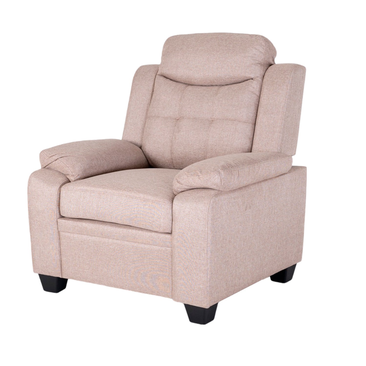 Sofa 1 Puesto Grecia Lino Beige