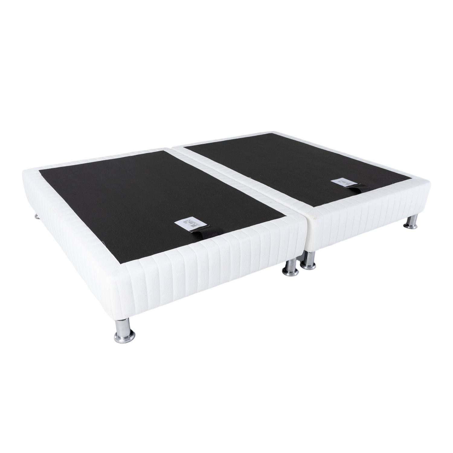 Base Cama Doble Luxury Blanco Par