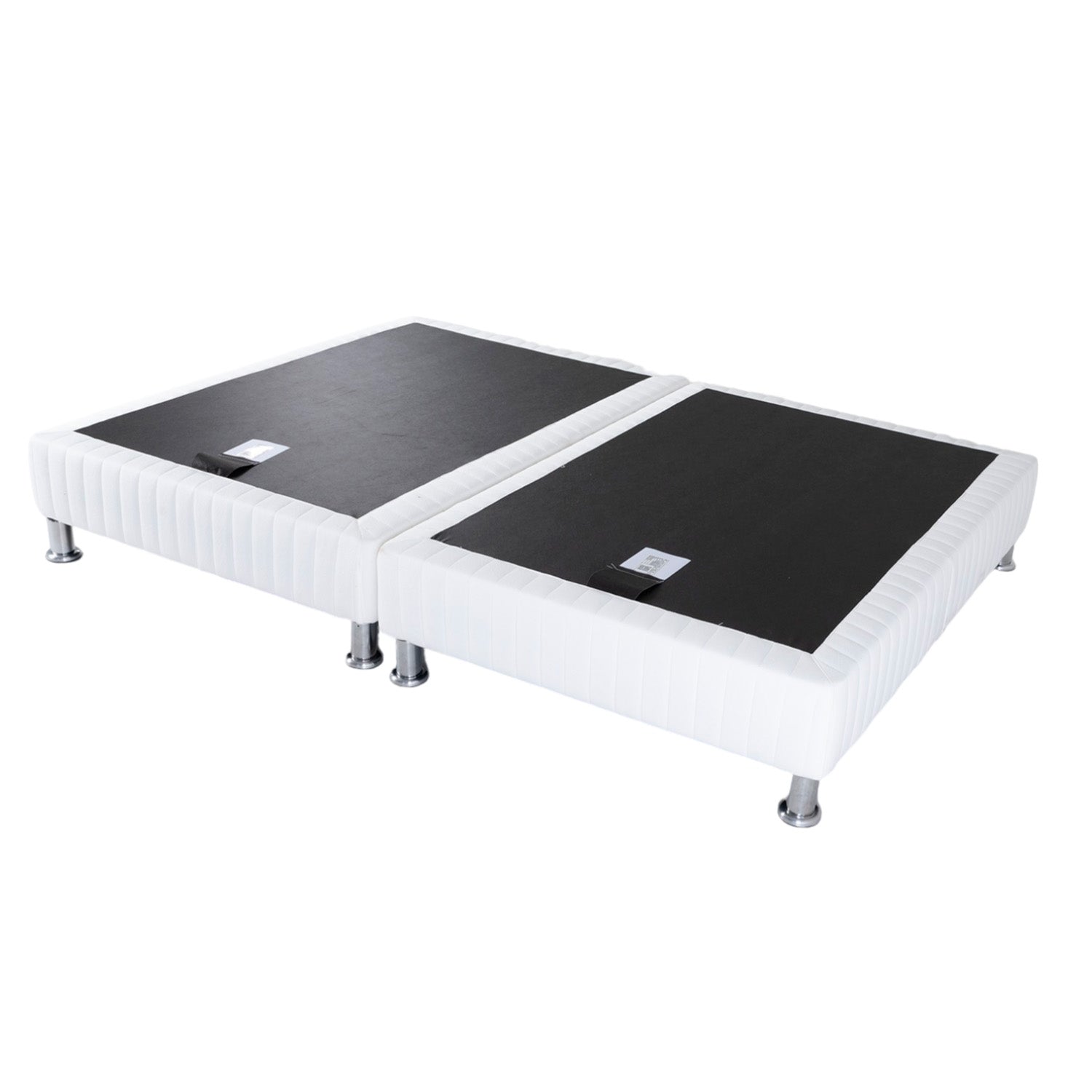 Base Cama Doble Luxury Blanco Par