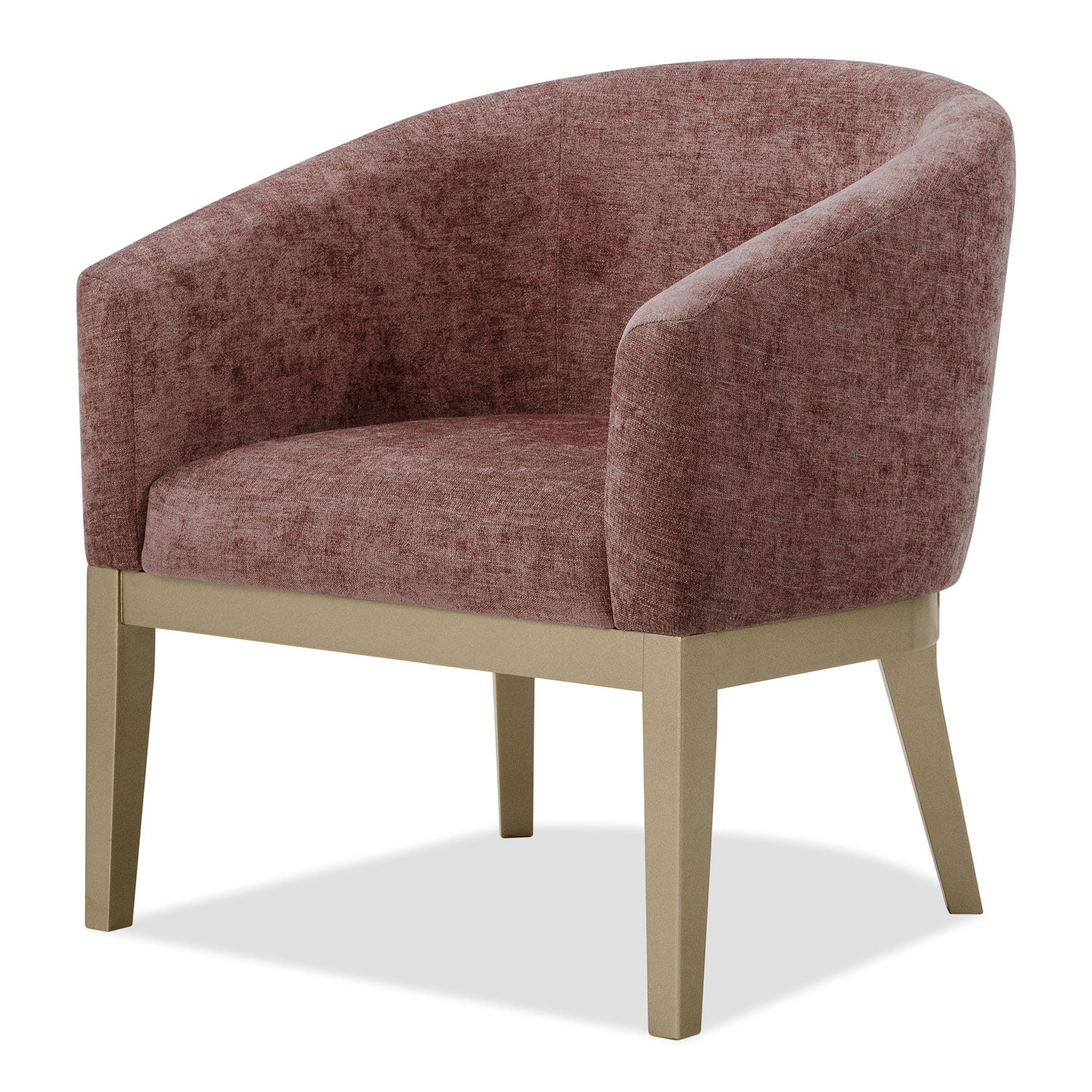 Poltrona Marsella Microfibra Veracruz Rosa, Champaña