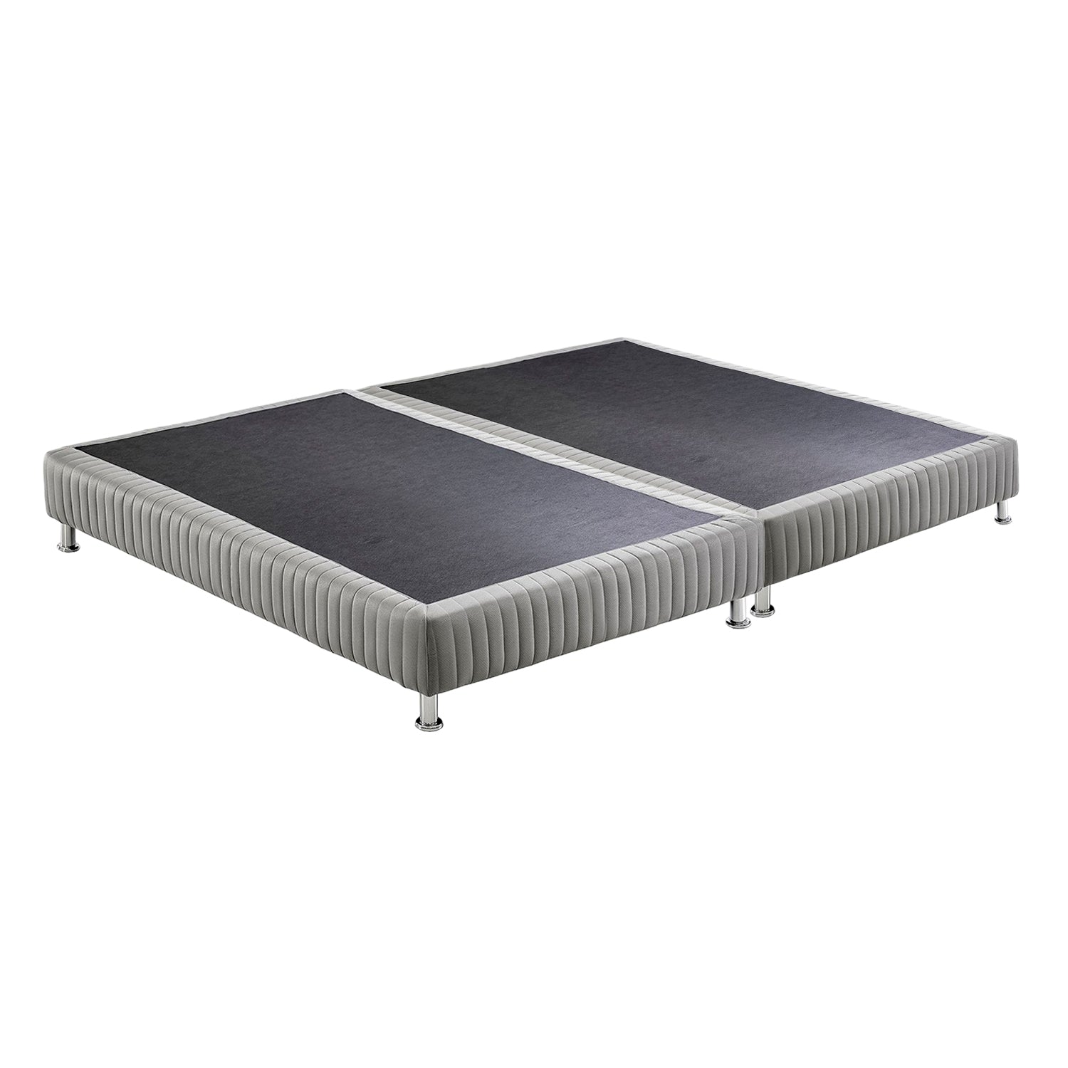 Base Cama Queen Energy Gris Par