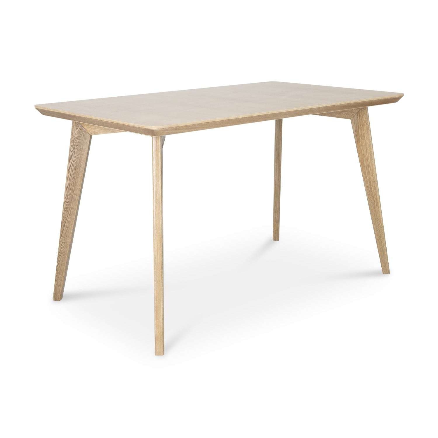 Comedor 4 Puestos Camille Lino Verona Beige, Cubierta Natural