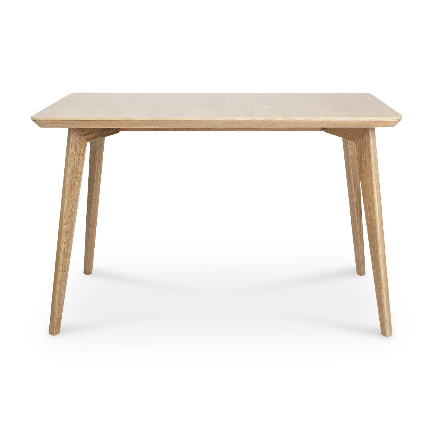 Comedor 4 Puestos Camille Lino Verona Beige, Cubierta Natural