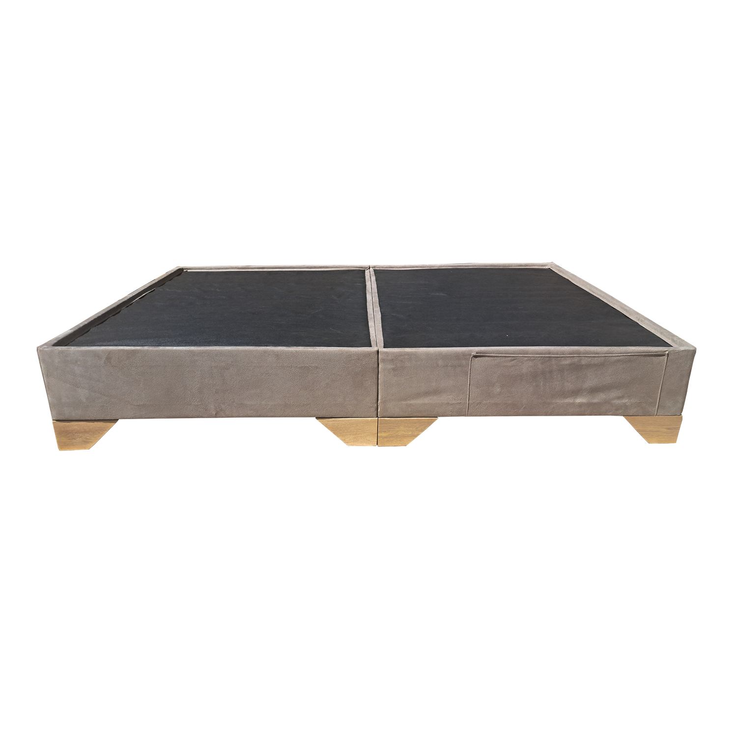Base Cama King Dalton Crema Par