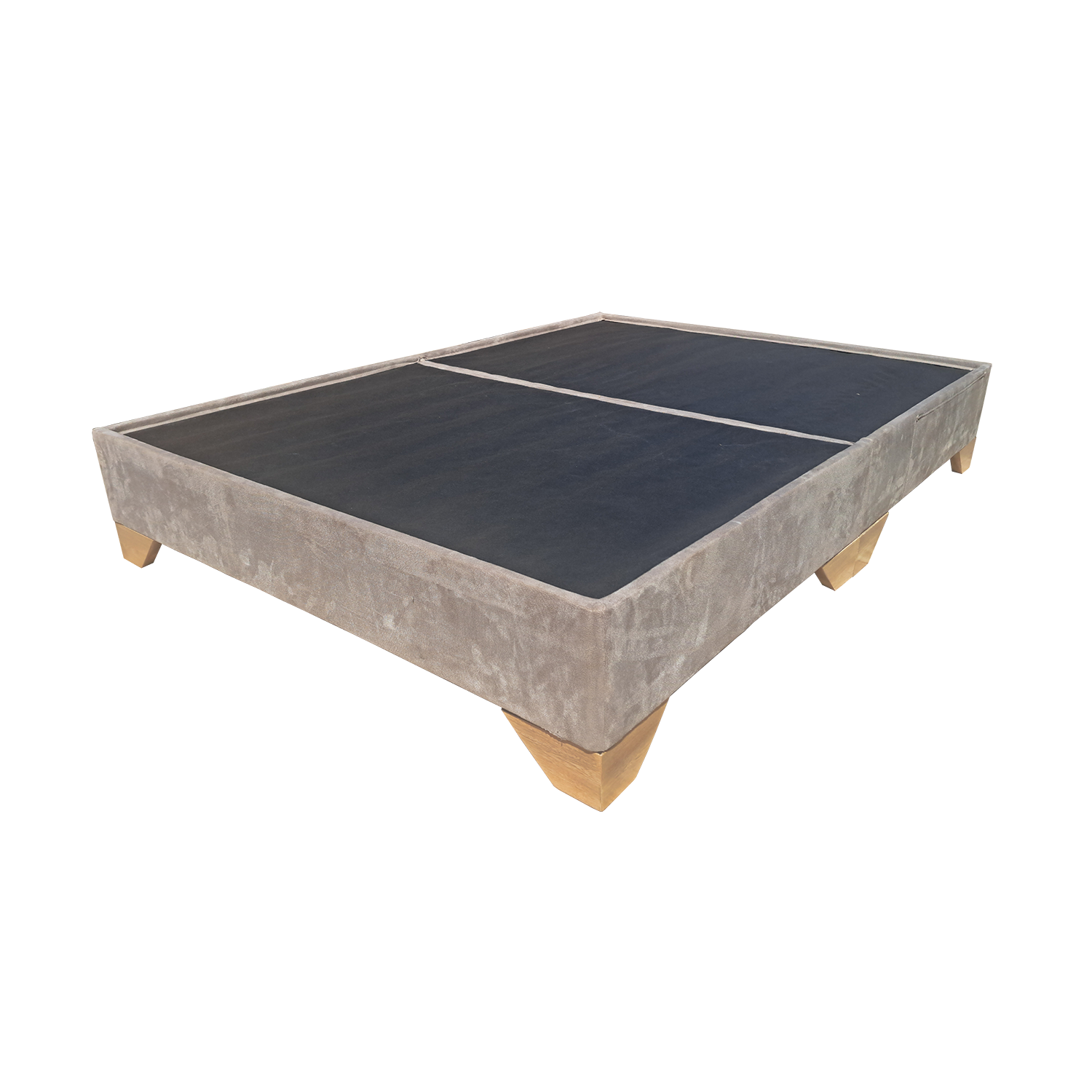 Base Cama King Dalton Crema Par