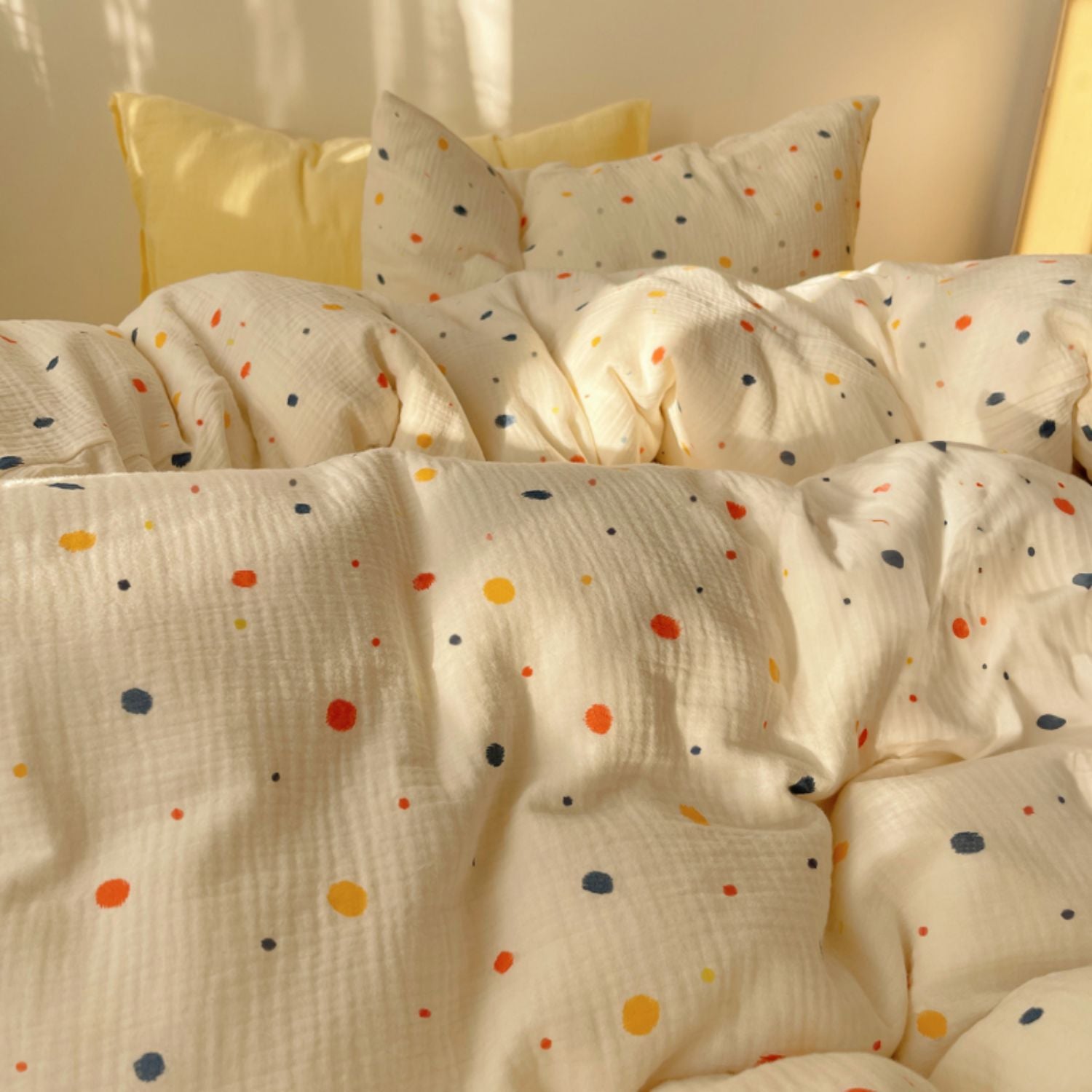 Comforter Doble Multicolor Puntos