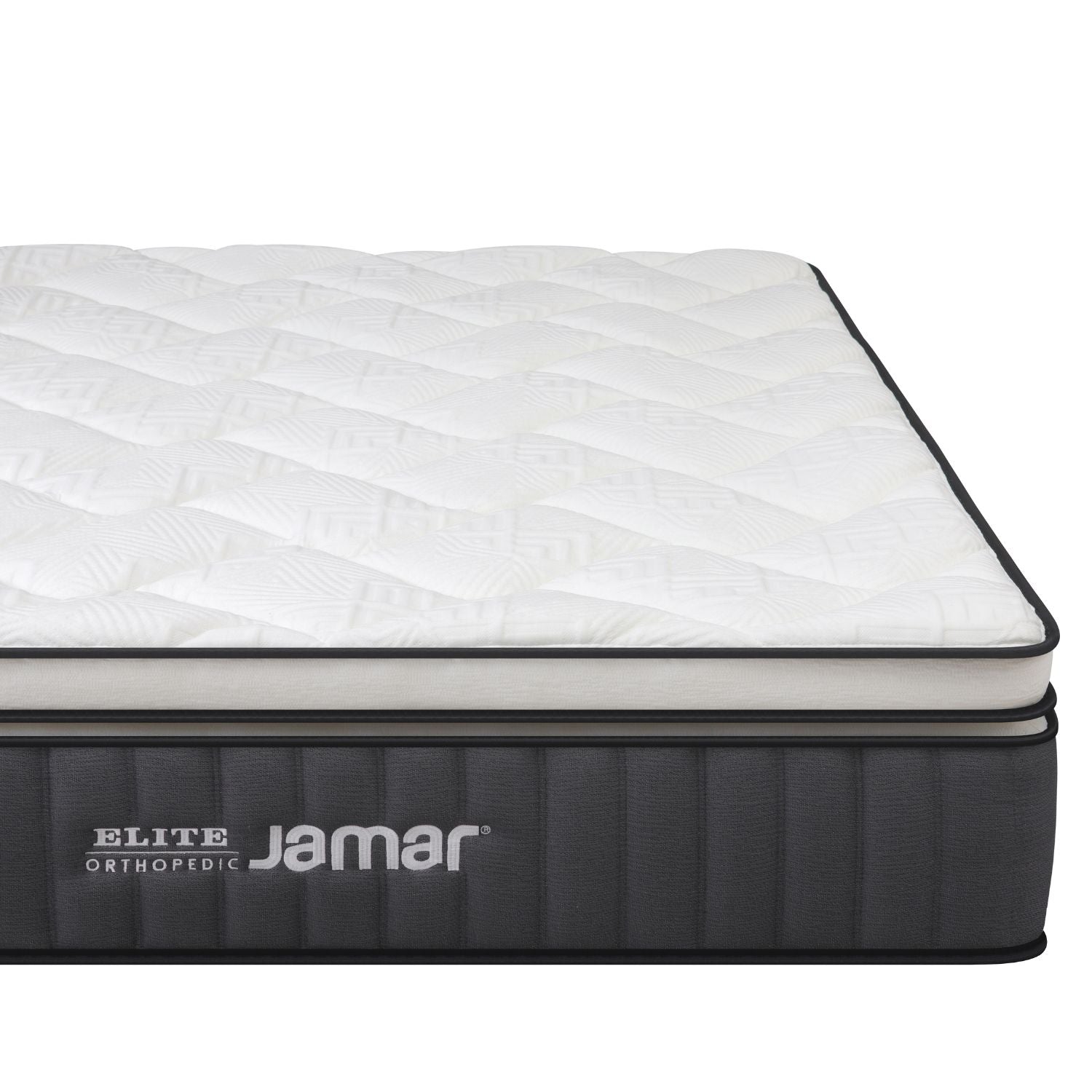 Combo Colchón Doble Elite Euro Top + Somier Taylor Plata + 2 Almohadas
