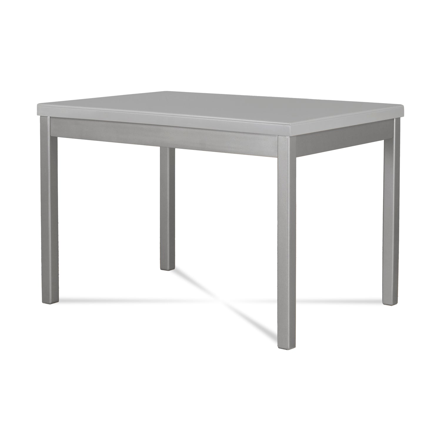 Comedor 6 Puestos Walcot Eurolino Gaira Plata, Champaña 4 Sillas y Butaco