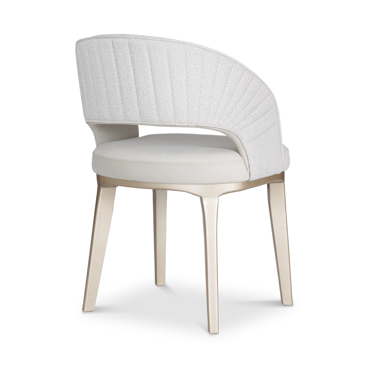 Comedor 4 Puestos Lexus Velvet Siena Marfil Cambra Arena, Champaña