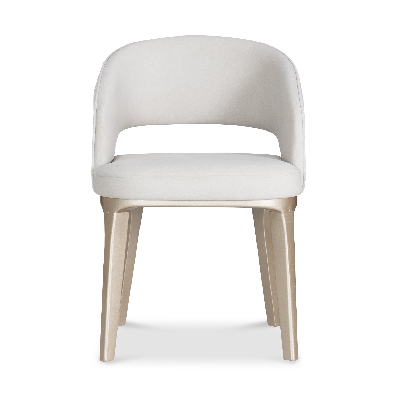 Comedor 4 Puestos Lexus Velvet Siena Marfil Cambra Arena, Champaña