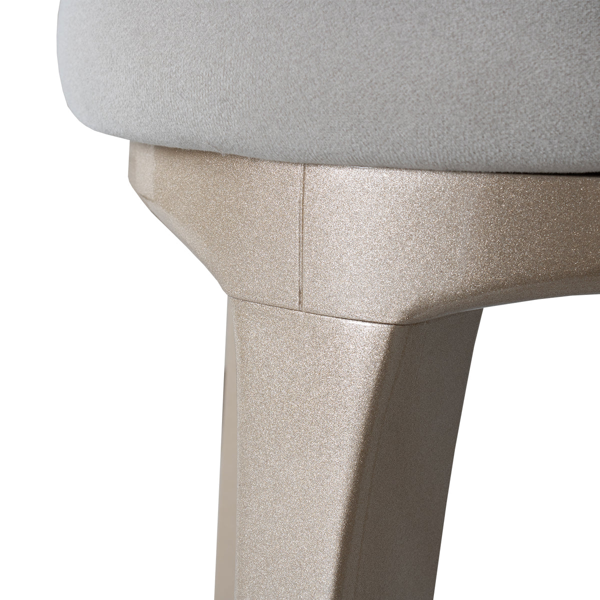 Comedor 4 Puestos Lexus Velvet Siena Marfil Cambra Arena, Champaña