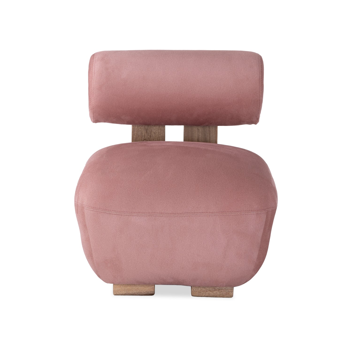 Poltrona Valencia Lemaire Rosa, Natural