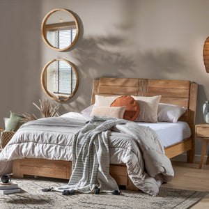 Cama Doble Ibiza Natural