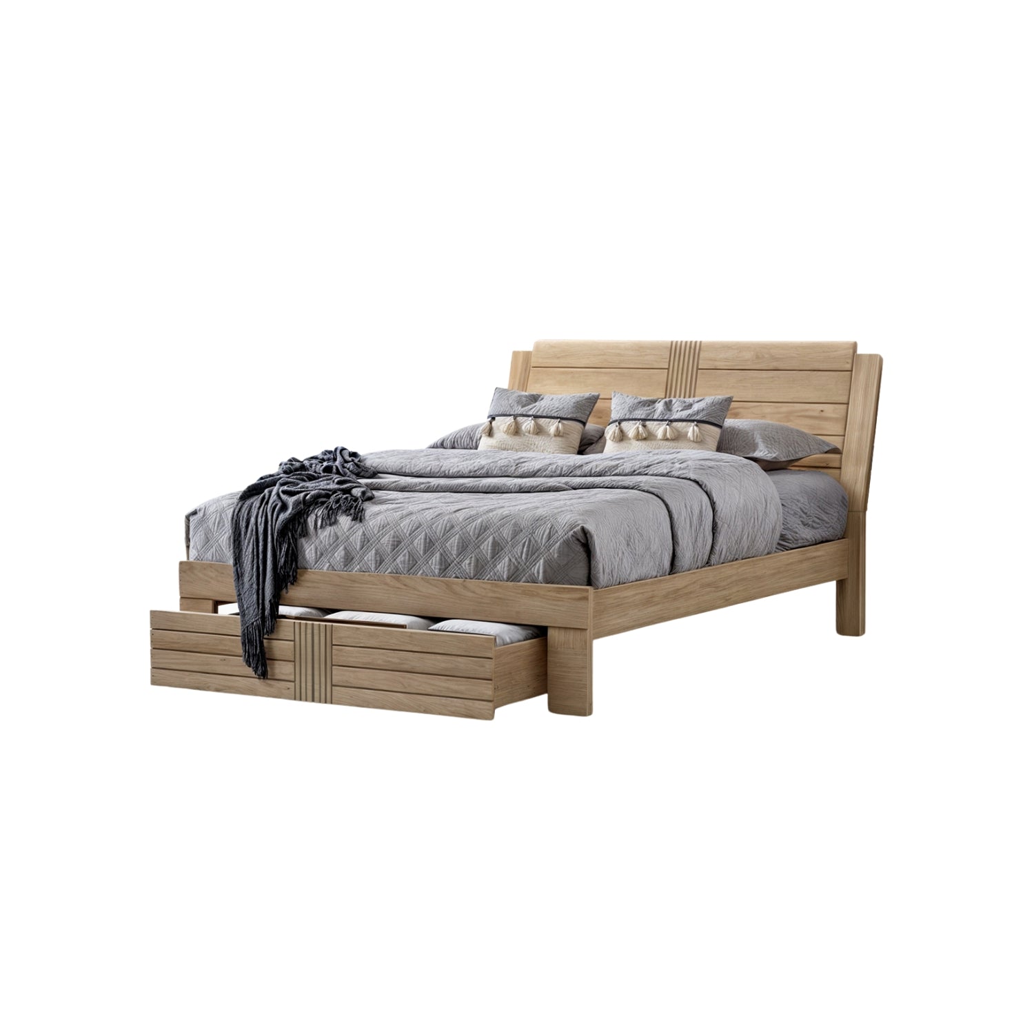 Cama Queen Ibiza Natural