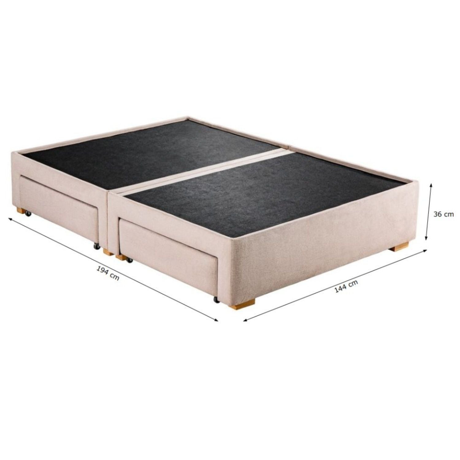 Base cama Anni Sand Par Multifuncional