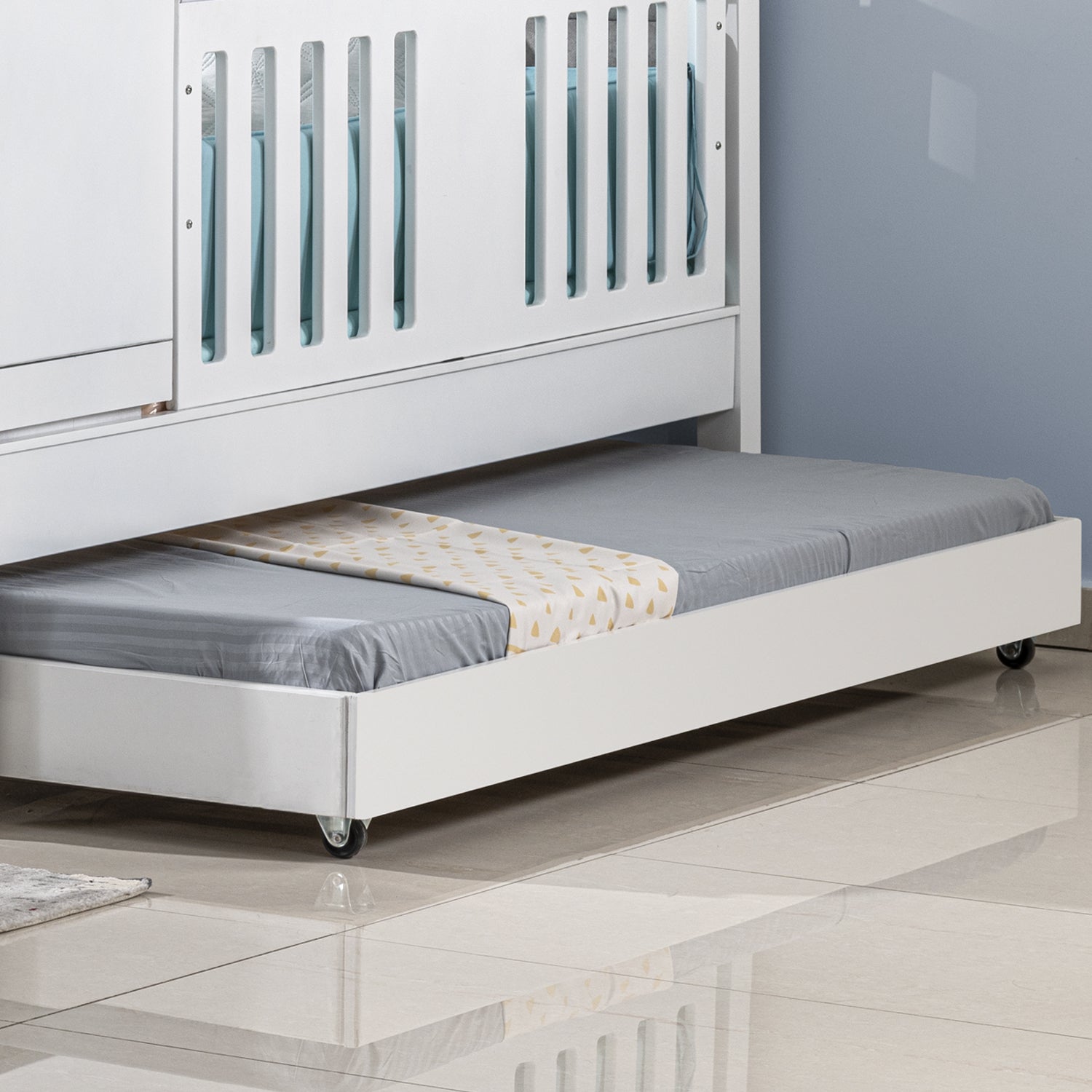 Cama Auxiliar 0.90 Metz Blanco