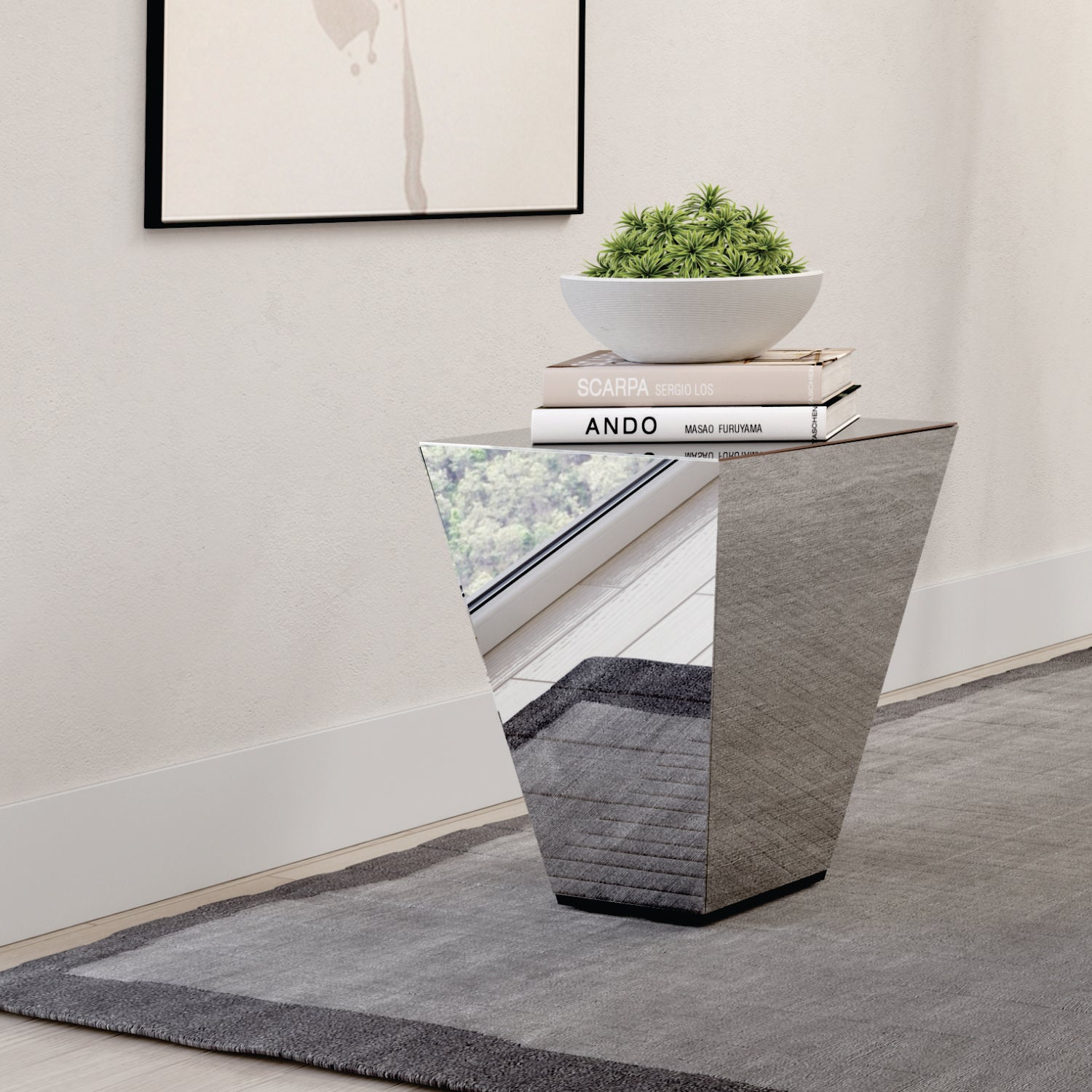 Mesa Auxiliar Alky Espejo*