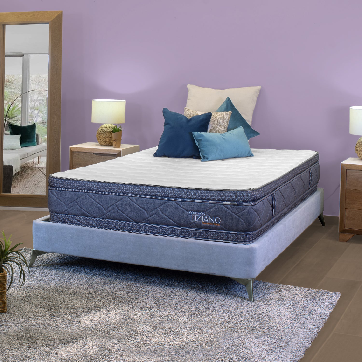 Colchón Queen Tiziano Ortopédico