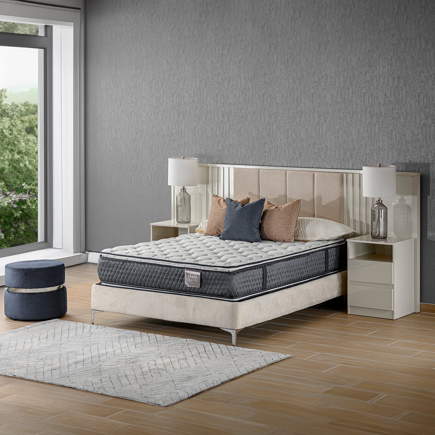 Colchón King Dinamic Doble Pillow Top (Garantia 10 años)