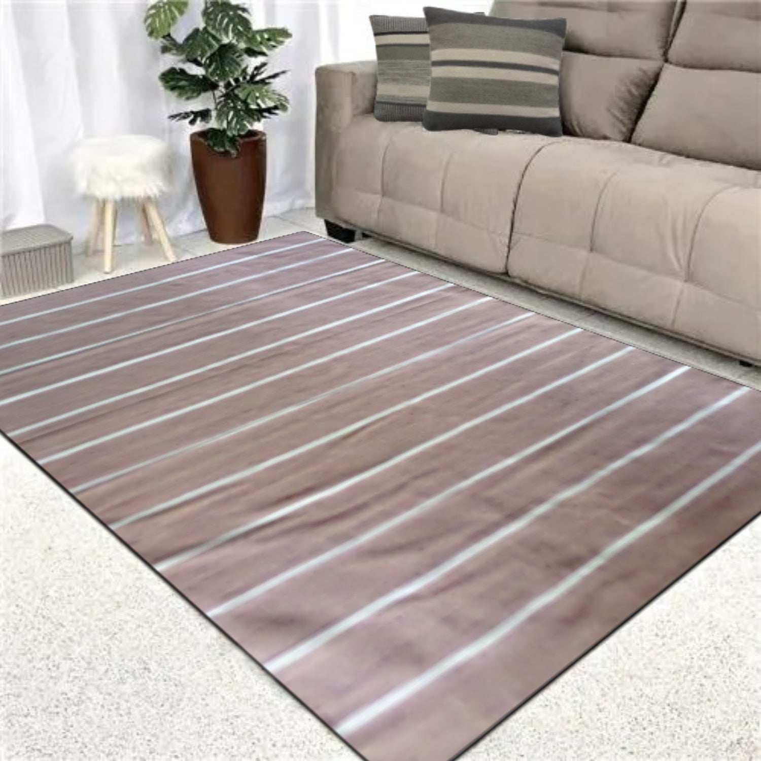 Alfombra Santorini 160X230 Rosa Blan/400