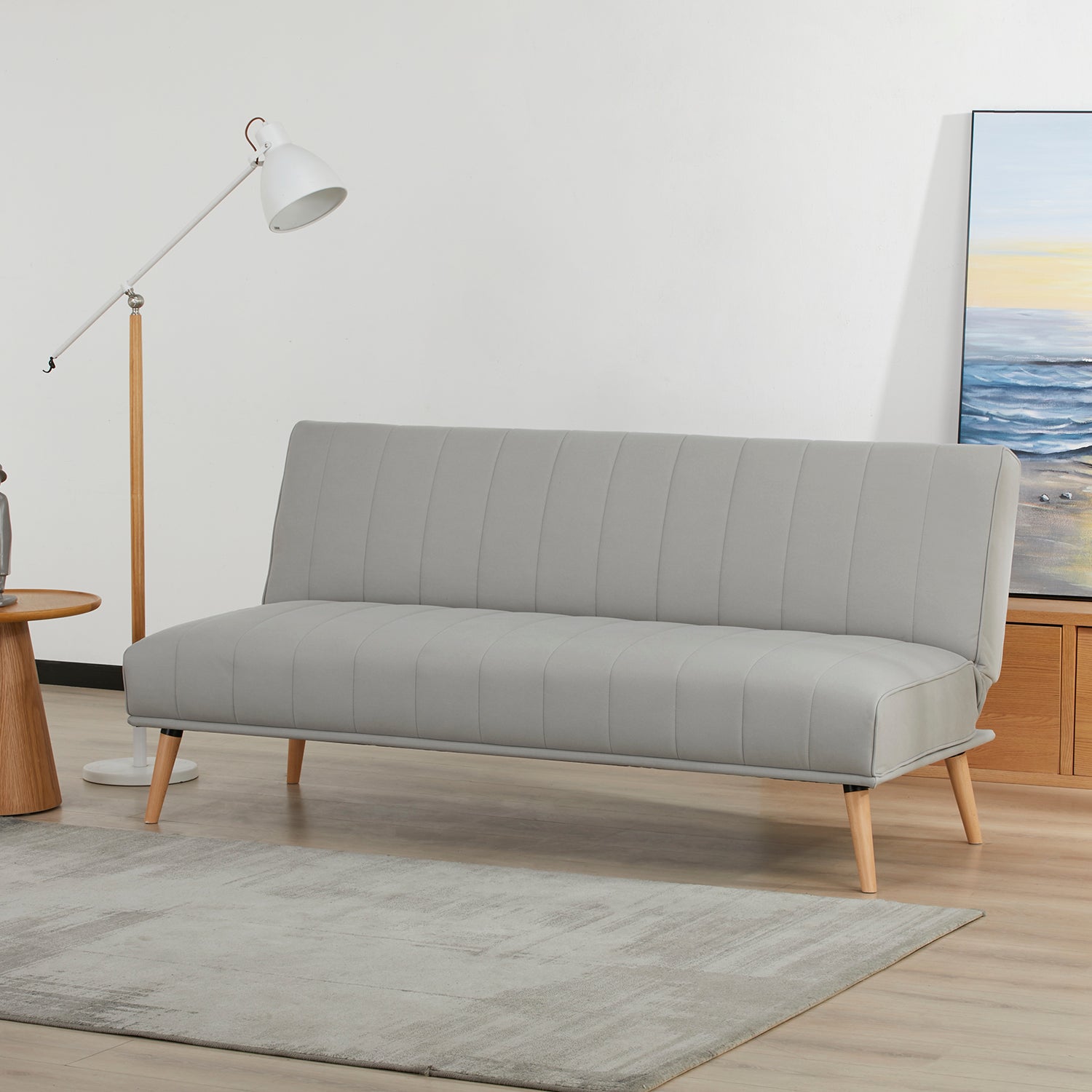 Sofá Cama Denzel Velvet Gris