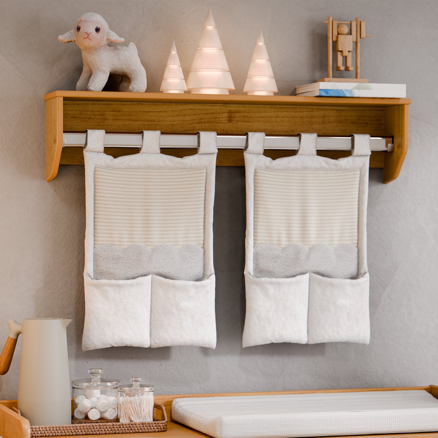 Repisa Ted 93X22X15 Natural Setx2