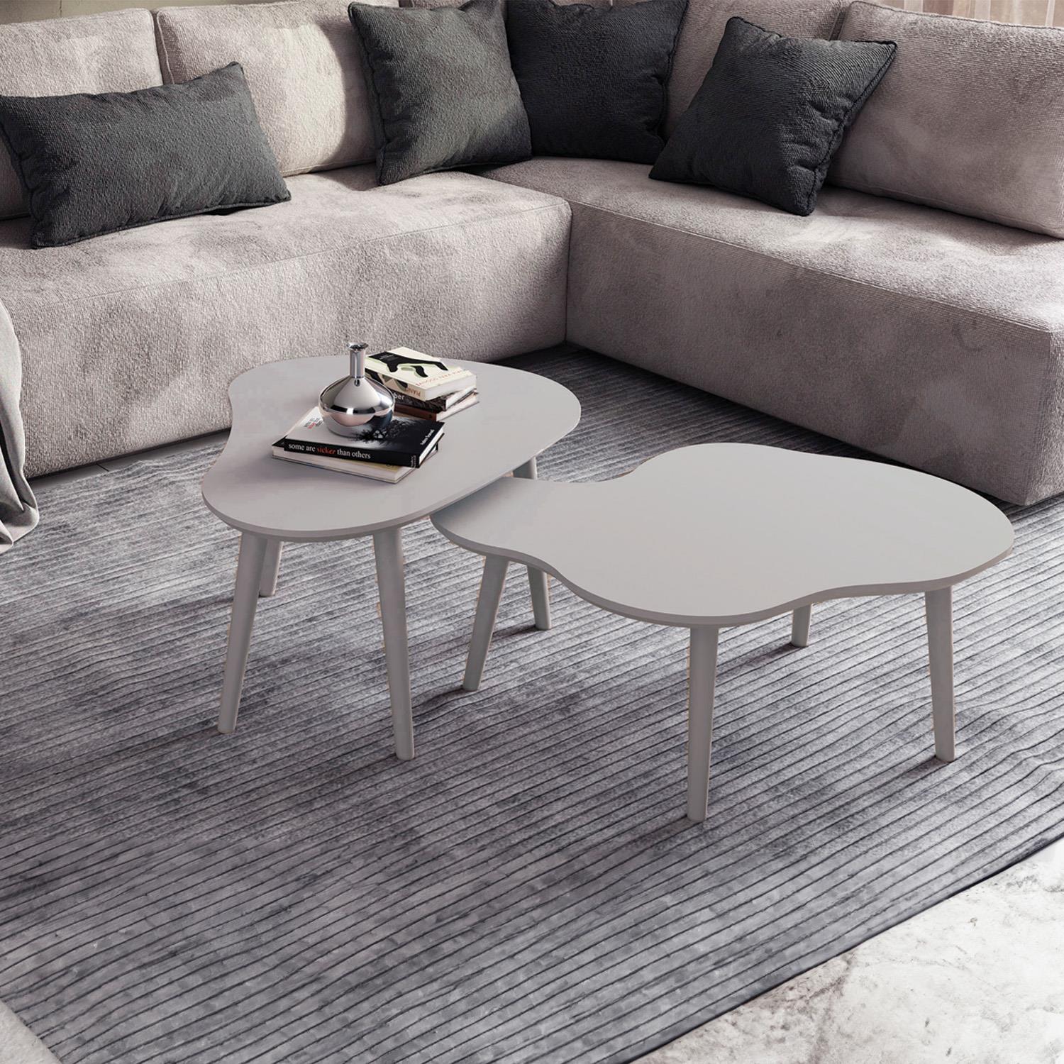 Mesa De Centro Liz 88X34X65 Taupe