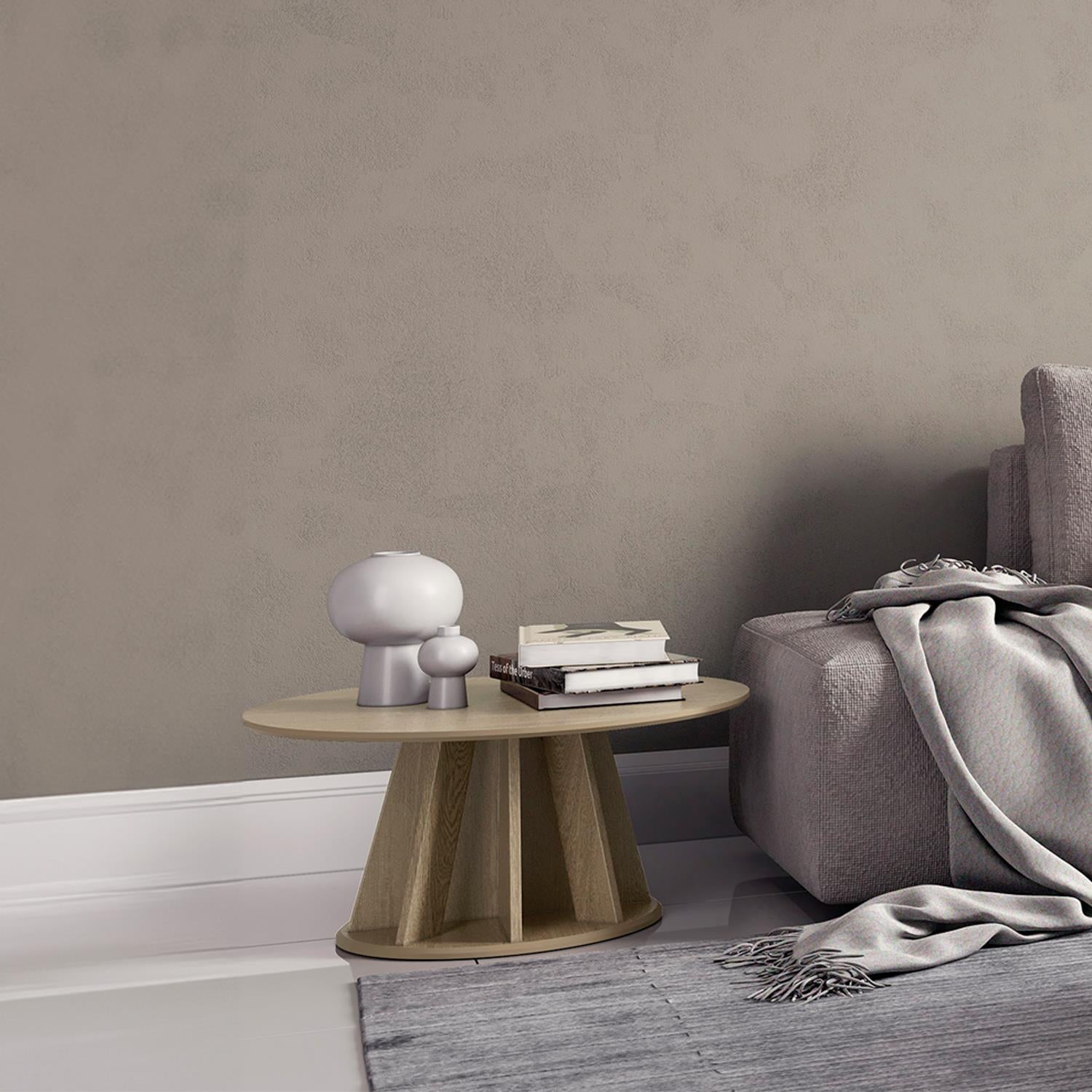 Mesa De Centro Iris 70X35 Natural