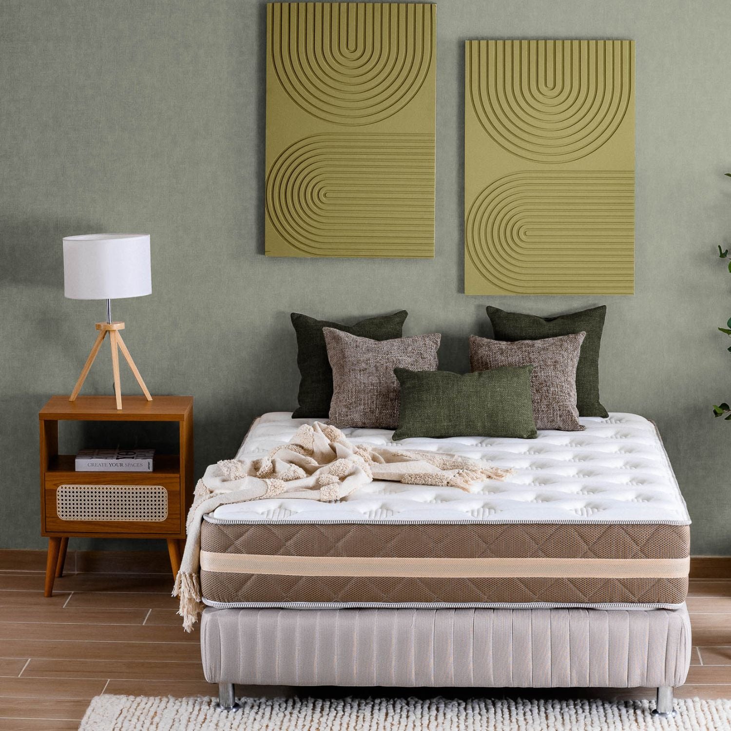 Colchón Semi DobleFlorencia Ortopédico (Garantia 7 años)