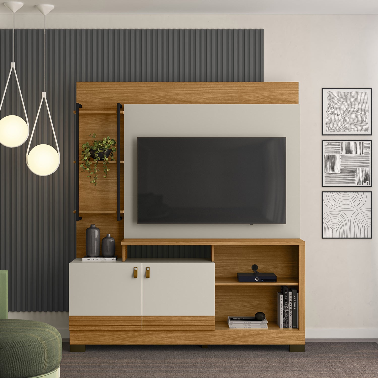 Centro de Entretenimiento Malaga Natural, Off White 160X187X39